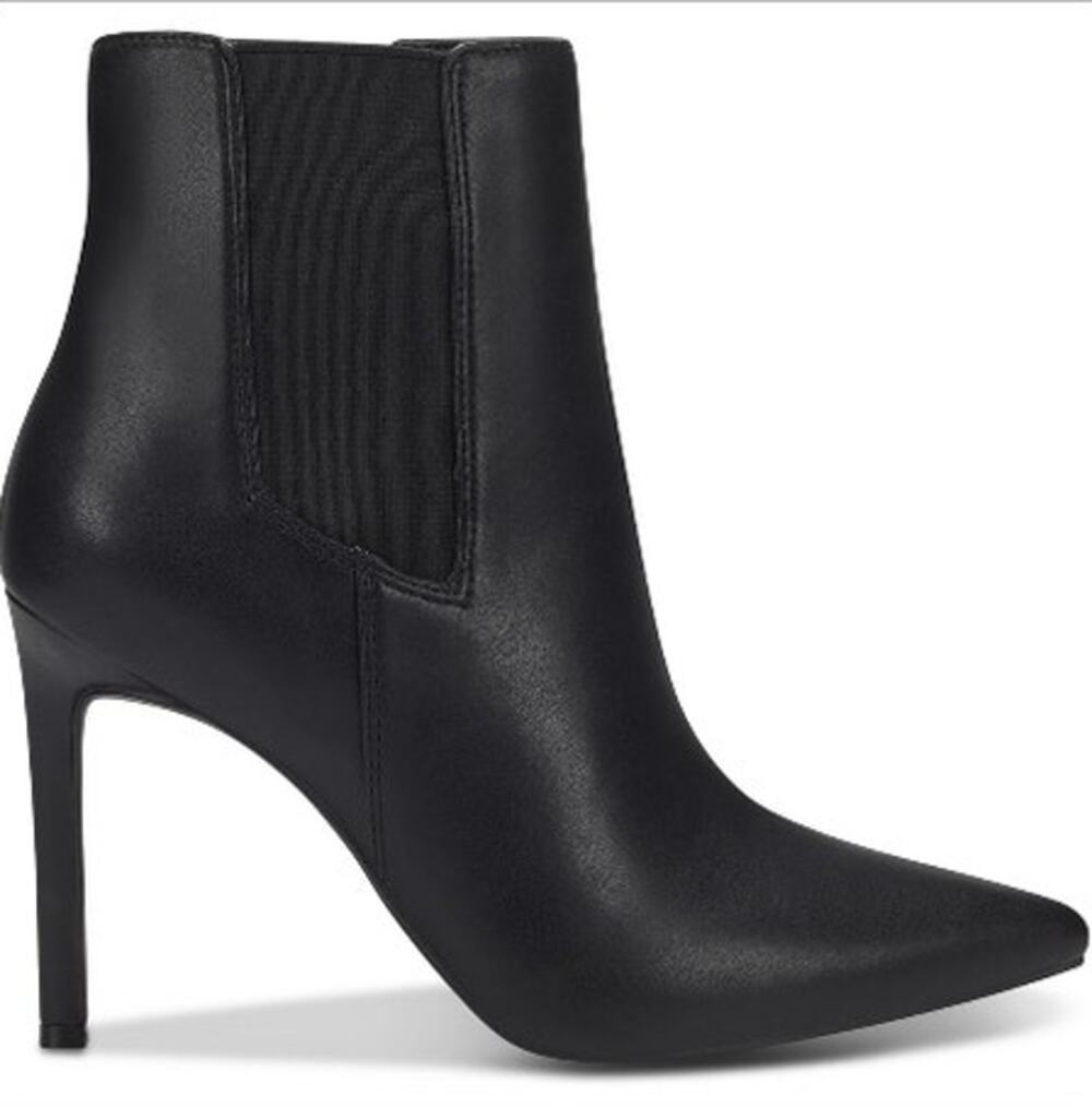 INC Womens NEW Katalina Pointed-Toe Stiletto Boots Black Smooth / Size 10.5 M